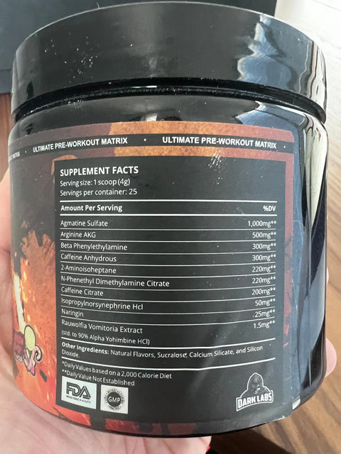 Dark Labs Flame Pre Workout [latest version!!]