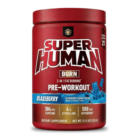 SuperHuman Burn Pre Workout(Exp.3/2026)