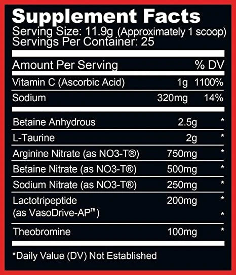 Ryse Pump Pre Workout