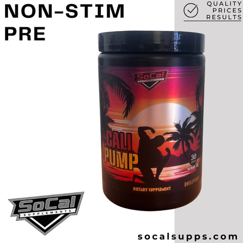 CALI PUMP: Non-Stimulant Pre-Workout