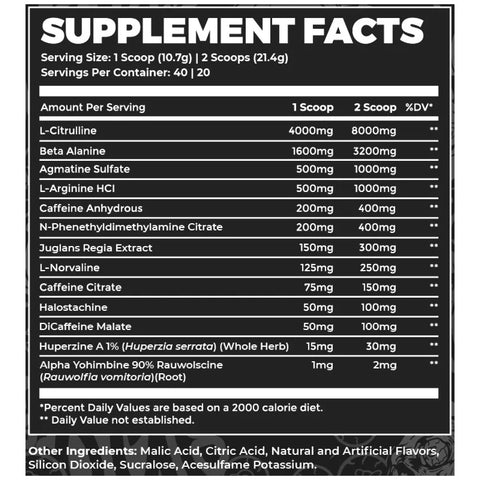 Crack the OG Pre Workout