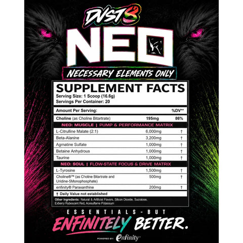 DVST8 NEO Pre Workout