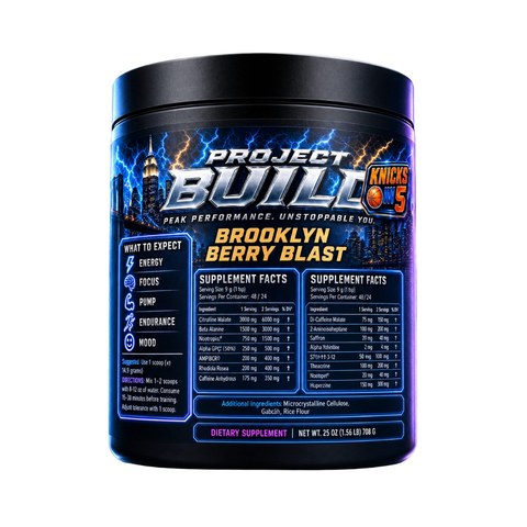 NutraHuman Project Build Pre Workout