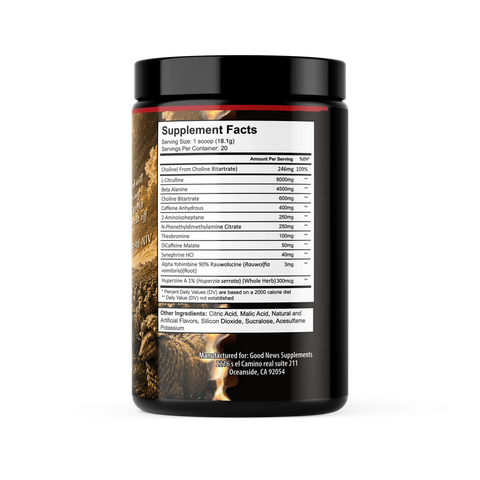 David vs Goliath Pre Workout