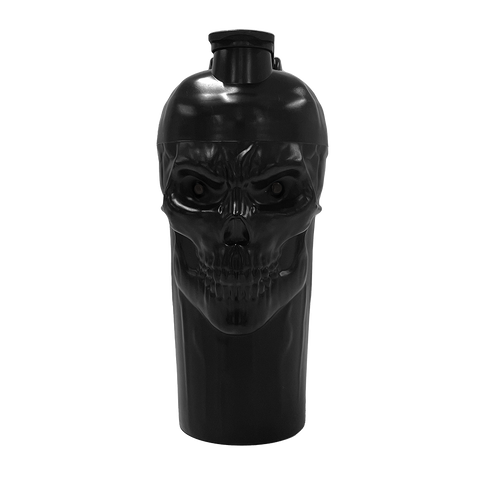 JNX Sports The Curse Skull Shaker Bottle Black