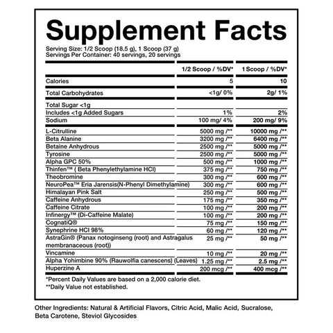 Assassin V9 Pre Workout