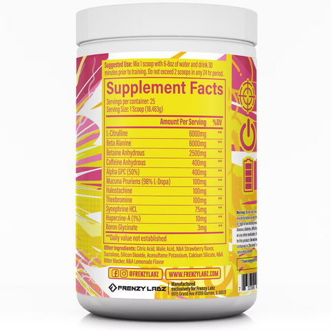 Decimate Pre Workout