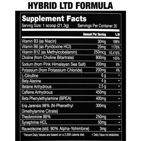 Kilo Labs Hybrid Pre Workout