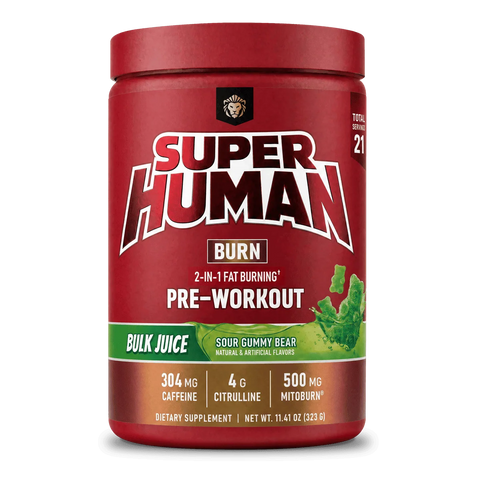 SuperHuman Burn Pre Workout(Exp.3/2026)