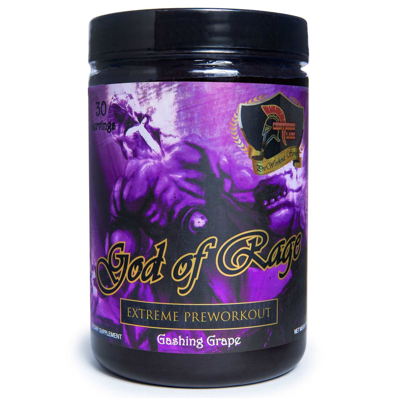 God of Rage Pre Workout Original DMHA Supps Central