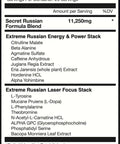 Russian Power Pre Workout - Supps Central