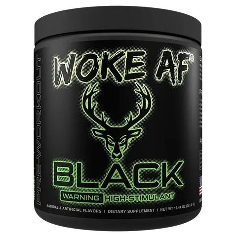 Woke AF Black Pre Workout - Supps Central