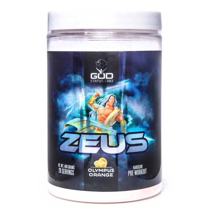 Zeus PreWorkout God Status Labs Supps Central