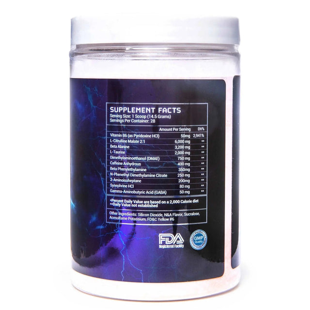 Zeus PreWorkout God Status Labs Supps Central